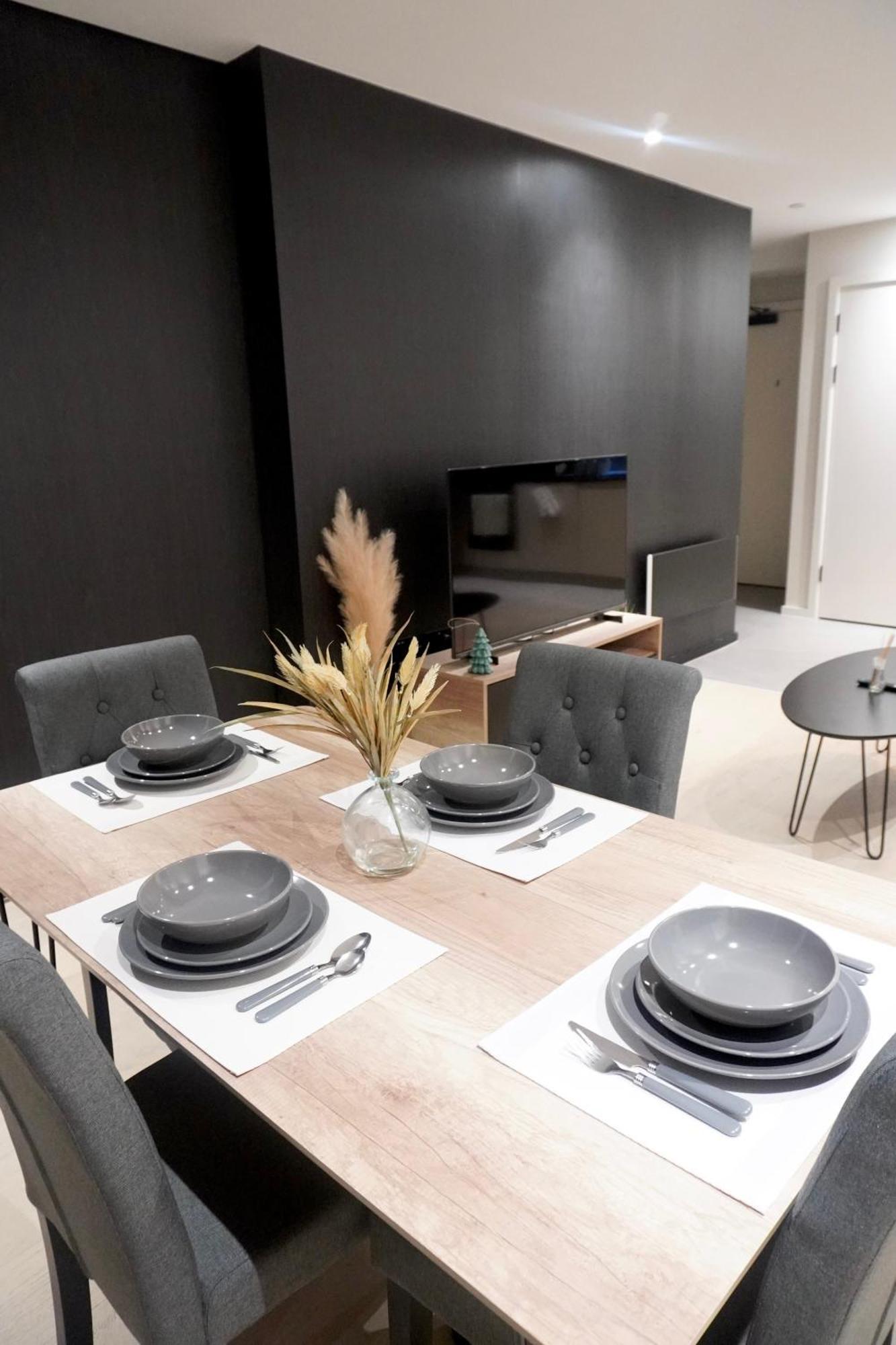 Central Manchester Luxury 2 Bed Apartment With Balcony מראה חיצוני תמונה